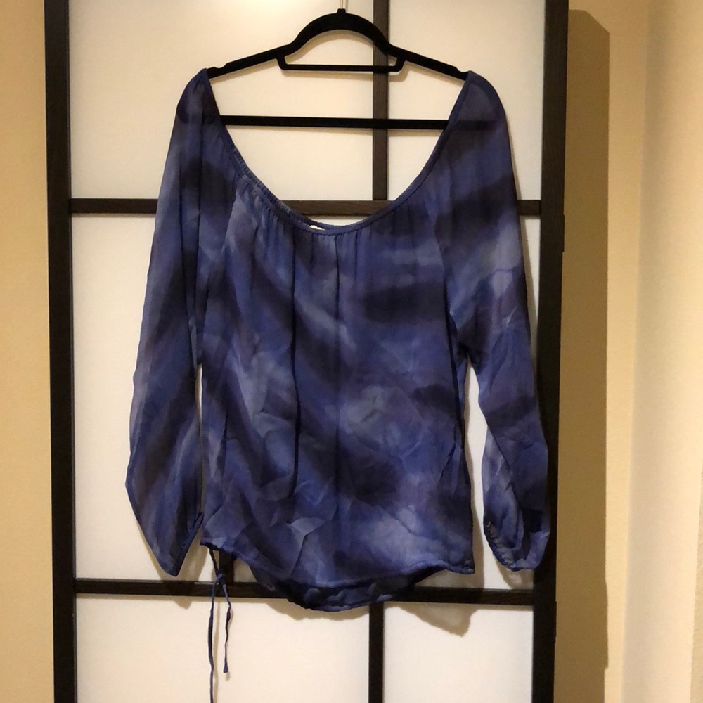 Scoop Beach Sheer Top